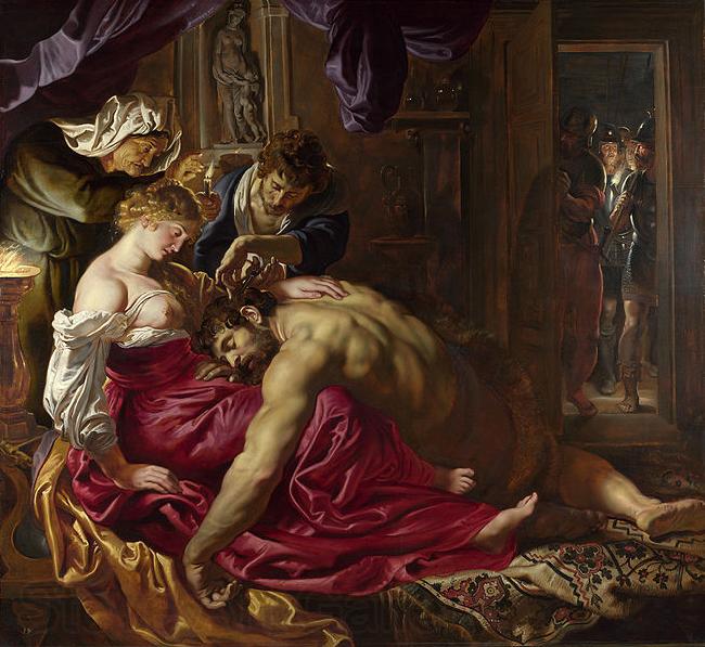 Peter Paul Rubens Samson and Delilah France oil painting art